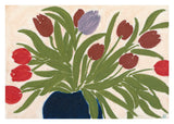 Anine Cecilie Iversen e - Tulips in a Blue Vase