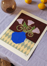 Carla Llanos - Purple Flowers