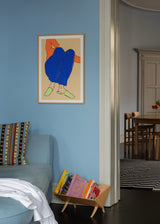 Rosie McGuinness - Lying Down in Blue and Red