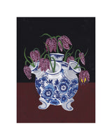 Jaron Su - Frittilaria Meleagris In Tulip Vase