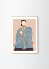 Laura Nielsen - KVINDE I BLÅ