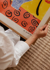 Madelen Möllard - Flowers in Blue Vase