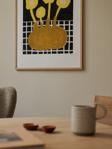 Madelen Möllard - Flowers In Brown Vase