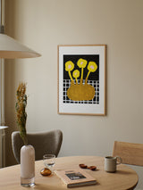 Madelen Möllard - Flowers In Brown Vase