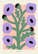 Madelen Möllard - Purple Poppies