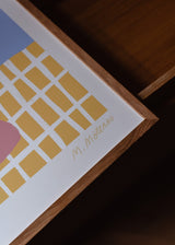 Madelen Möllard - Red Poppies in Pink Vase