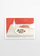 Marina García Fernández - Bodegón con Mejillones