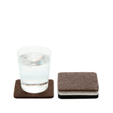 Bierfilzl Square Felt Coaster