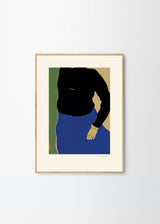 Rosie McGuinness - Black Top Blue Skirt