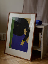 Rosie McGuinness - Black Top Blue Skirt