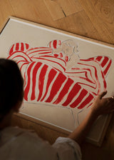 Sofia Lind - Red Chair