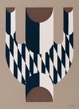 Studio Paradissi - Vase with Diagonal Pattern