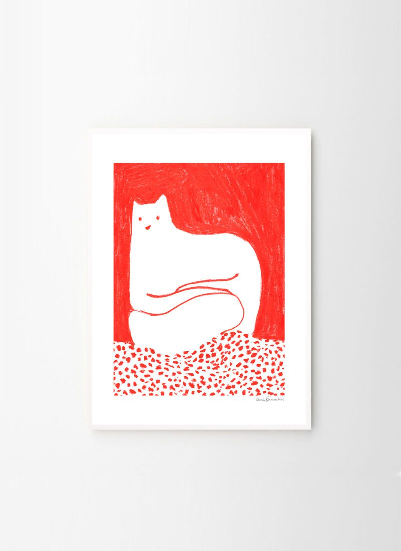 Cinzia Franceschini - Cat in Red