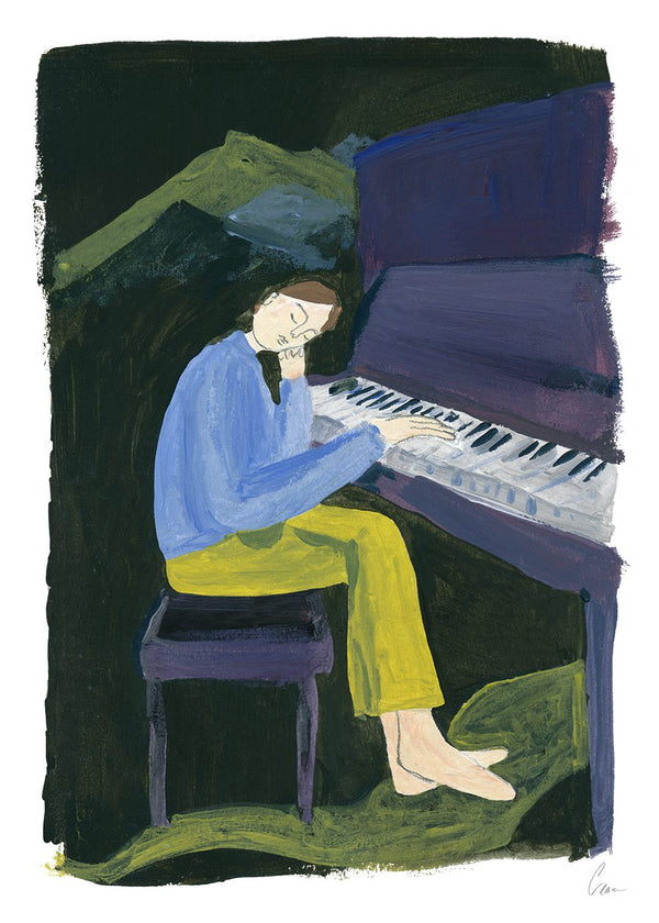 Calara Schicketanz - Hania at the Piano