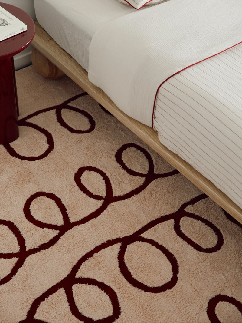 Creative Warm Cream Cotton Feel Rug