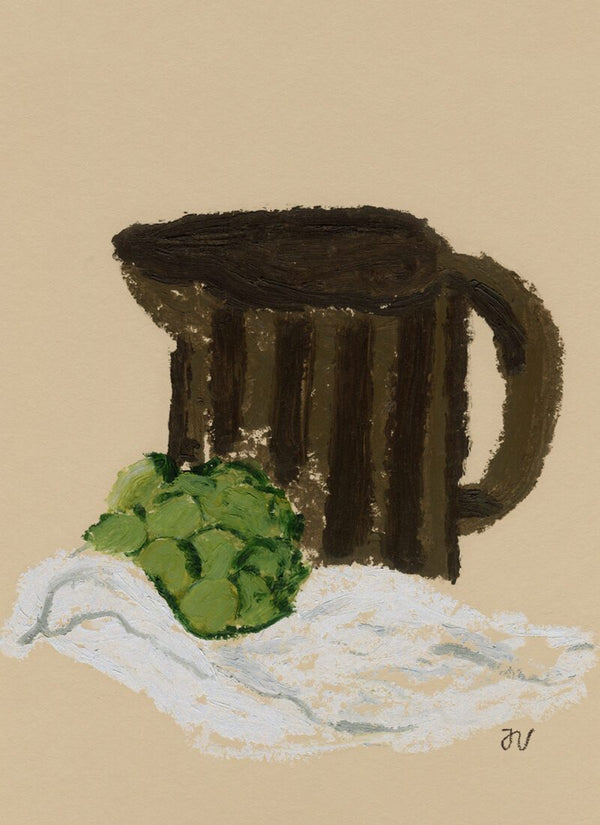 Isabelle Vandeplassche - Still Life with Artichoke