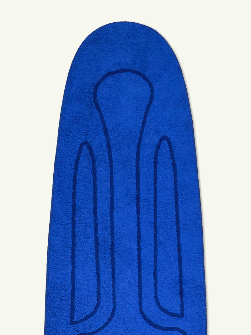 The Pass Blue Cotton Feel Rug