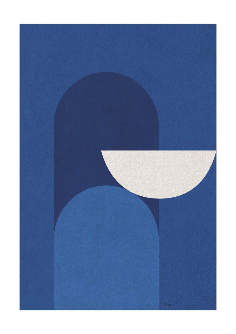 Alexandra Papadimouli - Abstract Blue