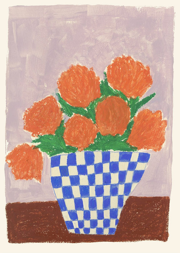 Carla Llanos - Orange Flowers