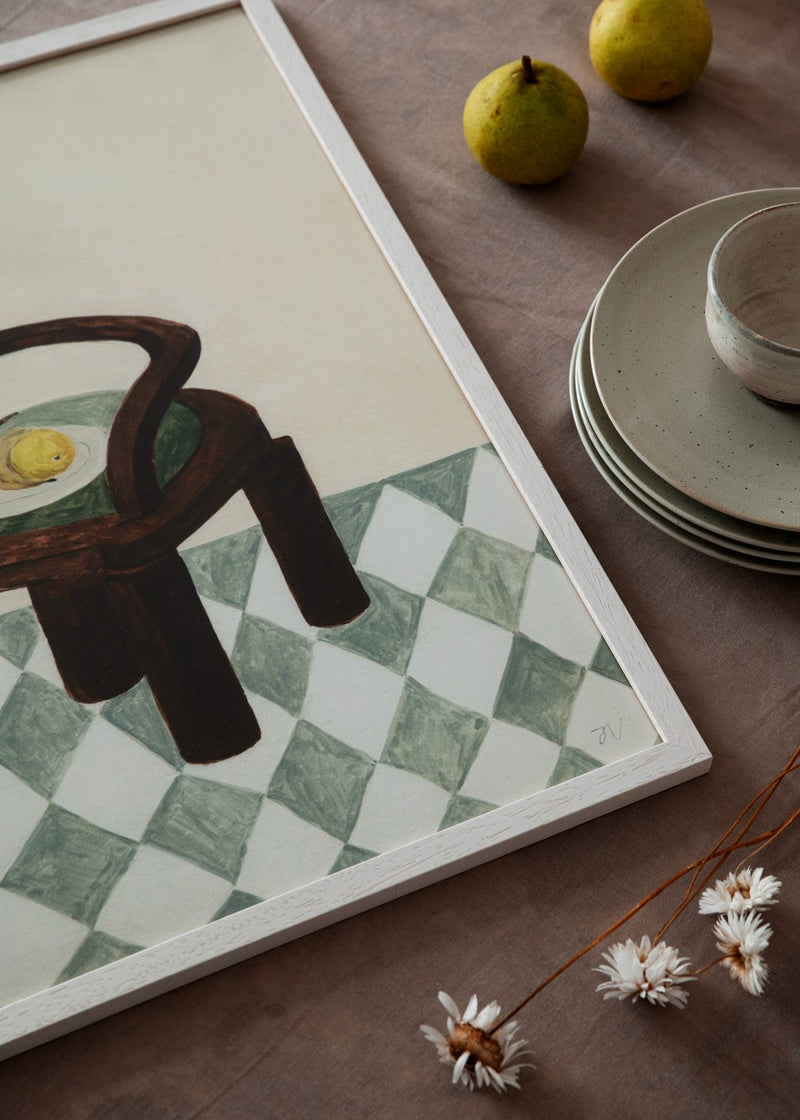 Isabelle Vandeplassche - Chair with Fruit