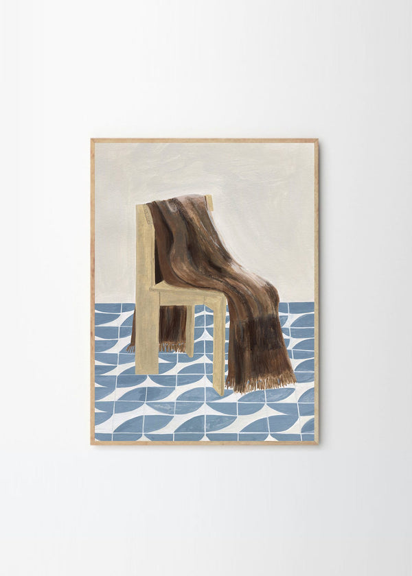 Isabelle Vandeplassche - Chair with Blanket
