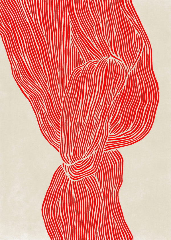 Rebecca Hein - The Line - Red
