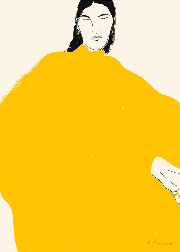 Rosie McGuinness - Yellow Dress