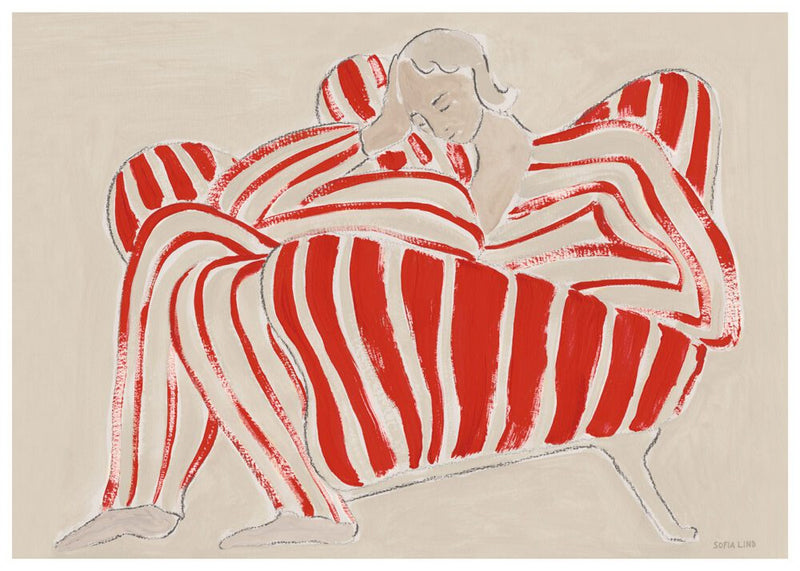 Sofia Lind - Red Chair